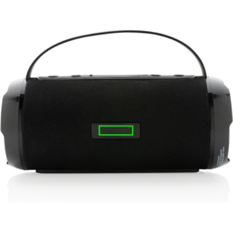 Soundboom wasserdichter 6W Speaker aus RCS Kunststoff schwarz bedrucken, Art.-Nr. P329.781 Soundboom wasserdichter 6W Speaker aus RCS Kunststoff schwarz bedrucken, Art.-Nr. P329.781