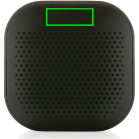 Soundbox 3W Lautsprecher aus RCS recyceltem Kunststoff schwarz bedrucken, Art.-Nr. P329.971 Soundbox 3W Lautsprecher aus RCS recyceltem Kunststoff schwarz bedrucken, Art.-Nr. P329.971