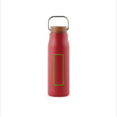 VINGA Ciro RCS recycelte Vakuumflasche 300ml rot bedrucken, Art.-Nr. V430044 VINGA Ciro RCS recycelte Vakuumflasche 300ml rot bedrucken, Art.-Nr. V430044