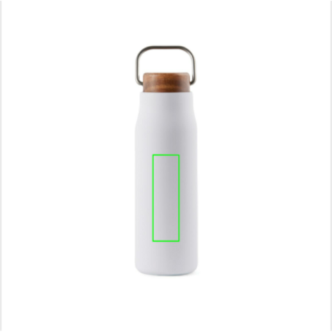 VINGA Ciro RCS recycelte Vakuumflasche 300ml weiß bedrucken, Art.-Nr. V430043 VINGA Ciro RCS recycelte Vakuumflasche 300ml weiß bedrucken, Art.-Nr. V430043