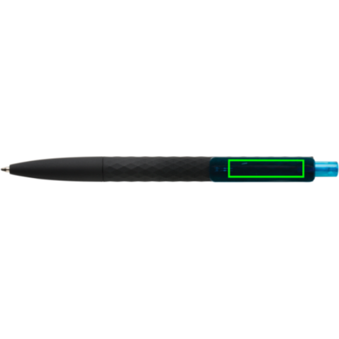 X3-Black mit Smooth-Touch hellblau, schwarz bedrucken, Art.-Nr. P610.975 X3-Black mit Smooth-Touch hellblau, schwarz bedrucken, Art.-Nr. P610.975