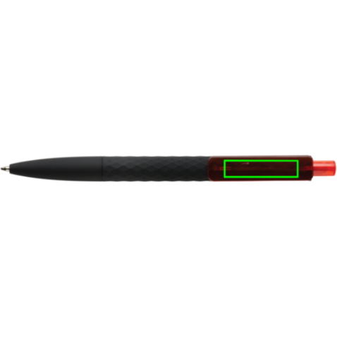 X3-Black mit Smooth-Touch rot, schwarz bedrucken, Art.-Nr. P610.974 X3-Black mit Smooth-Touch rot, schwarz bedrucken, Art.-Nr. P610.974