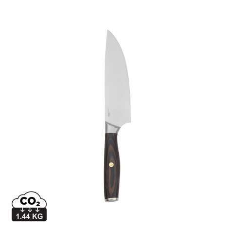 VINGA Tara Chef-Messer aus Stahl Stahl, braun bedrucken, Art.-Nr. V2613109