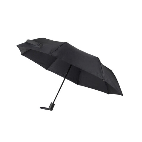 VINGA Baltimore AWARE™ RPET 21“ Regenschirm schwarz bedrucken, Art.-Nr. V850101