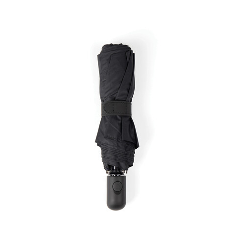 VINGA Baltimore AWARE™ RPET 21“ Regenschirm schwarz bedrucken, Art.-Nr. V850101