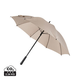 VINGA Baltimore AWARE™ RPET 23“ Regenschirm greige bedrucken, Art.-Nr. V850119