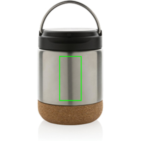 Savory Lebensmittelflasche aus RCS recycelt. Stainless-Steel silber bedrucken, Art.-Nr. P435.302 Savory Lebensmittelflasche aus RCS recycelt. Stainless-Steel silber bedrucken, Art.-Nr. P435.302
