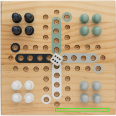 Claire Ludo-Spiel aus Holz braun bedrucken, Art.-Nr. P940.279 Claire Ludo-Spiel aus Holz braun bedrucken, Art.-Nr. P940.279