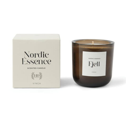 Nordic Essence Duftkerze groß off white, dunkelbraun bedrucken, Art.-Nr. V2620519 Nordic Essence Duftkerze groß off white, dunkelbraun bedrucken, Art.-Nr. V2620519