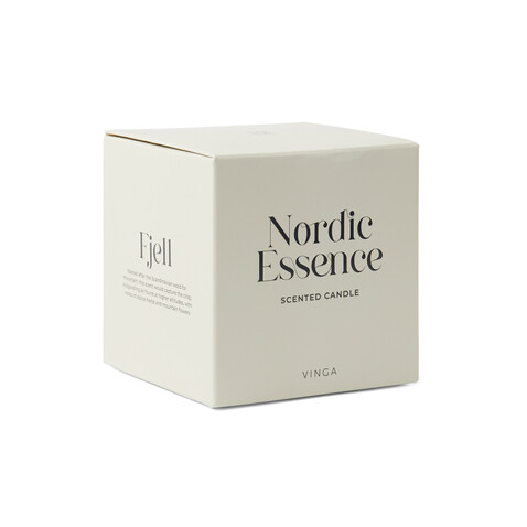 Nordic Essence Duftkerze groß off white, dunkelbraun bedrucken, Art.-Nr. V2620519 Nordic Essence Duftkerze groß off white, dunkelbraun bedrucken, Art.-Nr. V2620519