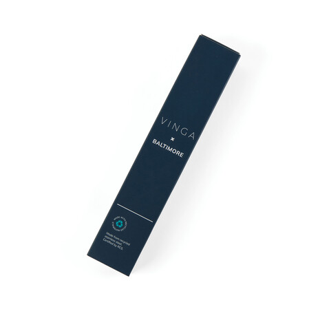 VINGA Baltimore Stift aus RCS recyceltem Stainless-Steel navy blau bedrucken, Art.-Nr. V1690025 VINGA Baltimore Stift aus RCS recyceltem Stainless-Steel navy blau bedrucken, Art.-Nr. V1690025