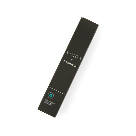 VINGA Baltimore Stift aus RCS recyceltem Stainless-Steel grün bedrucken, Art.-Nr. V1690007