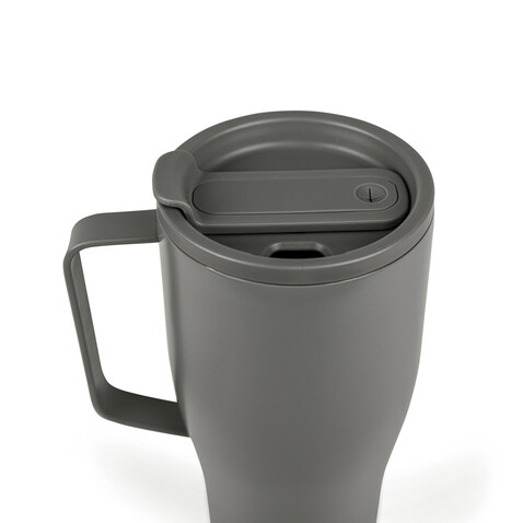 VINGA Eos Voyager 800ml Flasche aus RCS rec. Stainless-Steel grau, grau bedrucken, Art.-Nr. V4320422 VINGA Eos Voyager 800ml Flasche aus RCS rec. Stainless-Steel grau, grau bedrucken, Art.-Nr. V4320422