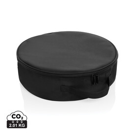 Volty Aware™ RPET EV-Kabeltasche schwarz bedrucken, Art.-Nr. P239.6601
