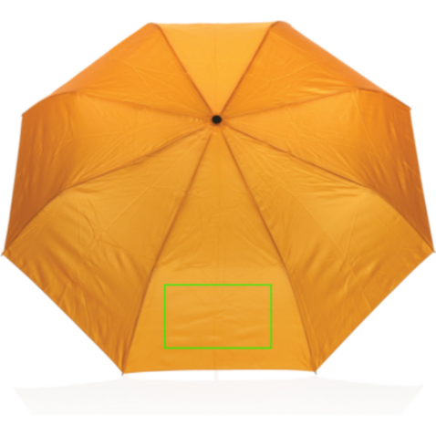21" Impact AWARE™ 190T Mini-Regenschirm mit Auto-Open sundial orange bedrucken, Art.-Nr. P850.438
