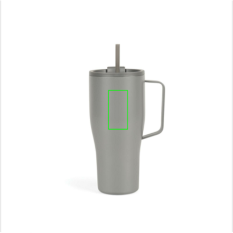 VINGA Eos Voyager 800ml Flasche aus RCS rec. Stainless-Steel grau, grau bedrucken, Art.-Nr. V4320422 VINGA Eos Voyager 800ml Flasche aus RCS rec. Stainless-Steel grau, grau bedrucken, Art.-Nr. V4320422
