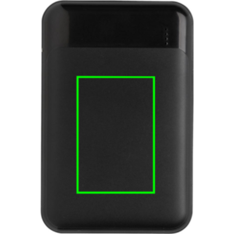 10.000 mAh Powerbank aus RCS Standard recyceltem Kunststoff schwarz bedrucken, Art.-Nr. P322.661 10.000 mAh Powerbank aus RCS Standard recyceltem Kunststoff schwarz bedrucken, Art.-Nr. P322.661