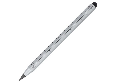 Langlebiger Bleistift & Lineal R-AL - Silber bedrucken, Art.-Nr. LT91593-N0005 Langlebiger Bleistift & Lineal R-AL - Silber bedrucken, Art.-Nr. LT91593-N0005