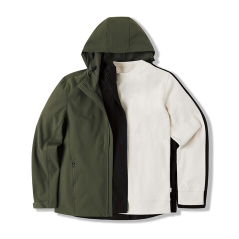 IQONIQ Diran Fleecejacke aus recyceltem Polyesterflor schwarz bedrucken, Art.-Nr. T9800.001.L IQONIQ Diran Fleecejacke aus recyceltem Polyesterflor schwarz bedrucken, Art.-Nr. T9800.001.L