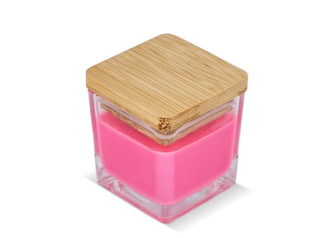 Chakra Kerze auf pflanzlicher Basis im Glasgefäß - Rosa bedrucken, Art.-Nr. LT90747-N0076 Chakra Kerze auf pflanzlicher Basis im Glasgefäß - Rosa bedrucken, Art.-Nr. LT90747-N0076