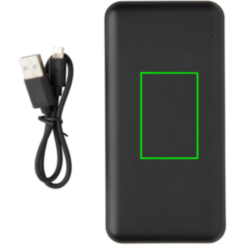 High Density 10.000 mAh Pocket Powerbank schwarz bedrucken, Art.-Nr. P324.791 High Density 10.000 mAh Pocket Powerbank schwarz bedrucken, Art.-Nr. P324.791
