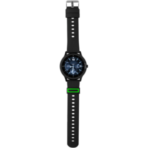 Swiss Peak Watch aus RCS recyceltem TPU schwarz bedrucken, Art.-Nr. P330.851 Swiss Peak Watch aus RCS recyceltem TPU schwarz bedrucken, Art.-Nr. P330.851