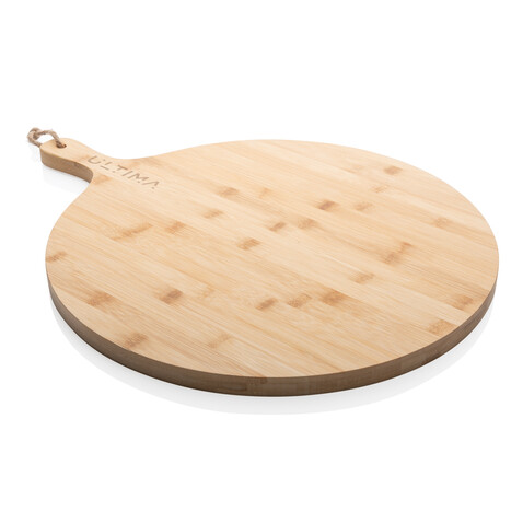 Ukiyo rundes Bambus-Serviertablett braun bedrucken, Art.-Nr. P261.029