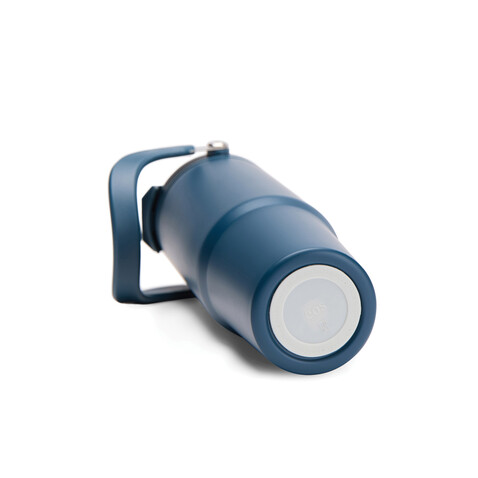 VINGA Eos Trek 880ml Flasche aus RCS rec. Stainless-Steel navy blau, navy blau bedrucken, Art.-Nr. V4320305