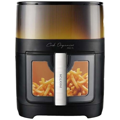 Prixton Cook Organics Heißluftfritteuse 7L, schwarz bedrucken, Art.-Nr. 1PA18390 Prixton Cook Organics Heißluftfritteuse 7L, schwarz bedrucken, Art.-Nr. 1PA18390