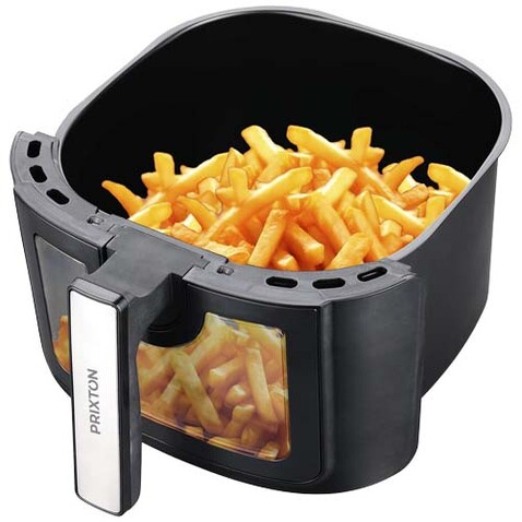 Prixton Cook Organics Heißluftfritteuse 7L, schwarz bedrucken, Art.-Nr. 1PA18390 Prixton Cook Organics Heißluftfritteuse 7L, schwarz bedrucken, Art.-Nr. 1PA18390