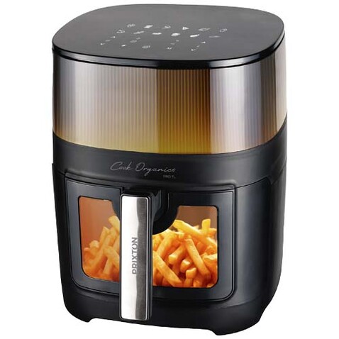 Prixton Cook Organics Heißluftfritteuse 7L, schwarz bedrucken, Art.-Nr. 1PA18390 Prixton Cook Organics Heißluftfritteuse 7L, schwarz bedrucken, Art.-Nr. 1PA18390