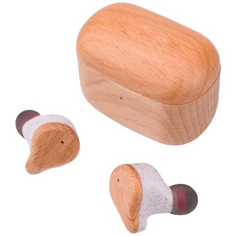 Prixton TWS163 Bluetooth® Ohrhörer, holz bedrucken, Art.-Nr. 1PA18571 Prixton TWS163 Bluetooth® Ohrhörer, holz bedrucken, Art.-Nr. 1PA18571