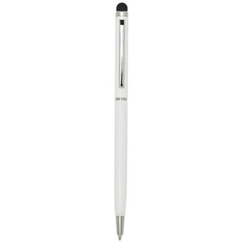 Ore Stylus Aluminium Kugelschreiber (blaue Mine), weiss bedrucken, Art.-Nr. 10625601 Ore Stylus Aluminium Kugelschreiber (blaue Mine), weiss bedrucken, Art.-Nr. 10625601