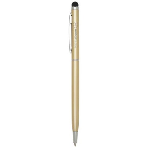Ore Stylus Aluminium Kugelschreiber (blaue Mine), champagnerfarben bedrucken, Art.-Nr. 10625602 Ore Stylus Aluminium Kugelschreiber (blaue Mine), champagnerfarben bedrucken, Art.-Nr. 10625602