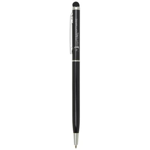 Ore Stylus Aluminium Kugelschreiber (blaue Mine), schwarz bedrucken, Art.-Nr. 10625690 Ore Stylus Aluminium Kugelschreiber (blaue Mine), schwarz bedrucken, Art.-Nr. 10625690