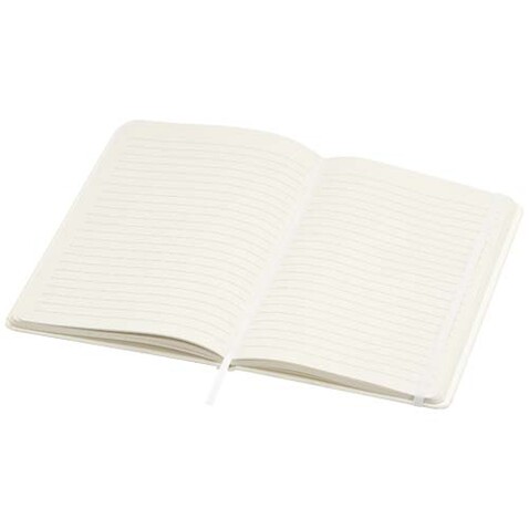 Bass A5 recyceltes Notizbuch, liniert, weiss bedrucken, Art.-Nr. 10736501 Bass A5 recyceltes Notizbuch, liniert, weiss bedrucken, Art.-Nr. 10736501