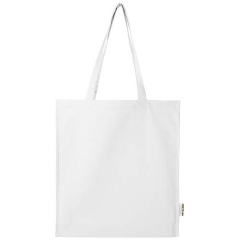 Florida 270 g/m² Tragetasche mit Seitenfalten 14L, weiss bedrucken, Art.-Nr. 12073701 Florida 270 g/m² Tragetasche mit Seitenfalten 14L, weiss bedrucken, Art.-Nr. 12073701