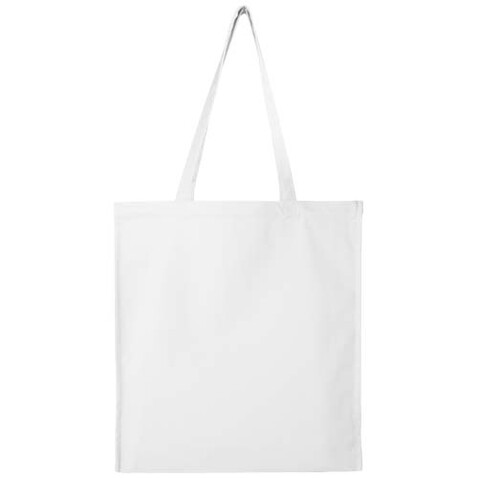 Florida 270 g/m² Tragetasche mit Seitenfalten 14L, weiss bedrucken, Art.-Nr. 12073701 Florida 270 g/m² Tragetasche mit Seitenfalten 14L, weiss bedrucken, Art.-Nr. 12073701