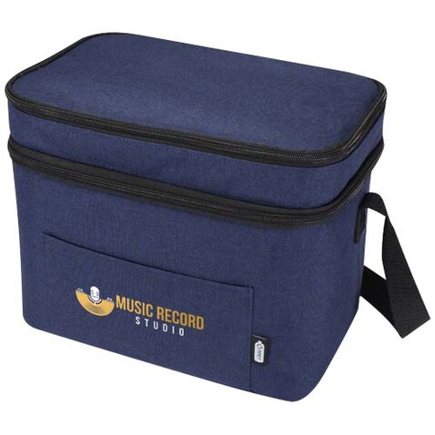 Tundra GRS RPET Kühltasche 13L, heather navy bedrucken, Art.-Nr. 13006655 Tundra GRS RPET Kühltasche 13L, heather navy bedrucken, Art.-Nr. 13006655