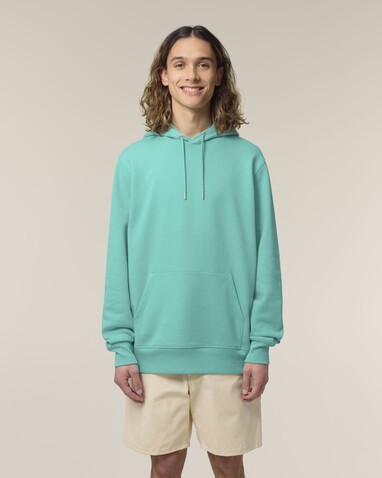 Cruiser 2.0 - Der Iconic Unisex-Hoodie - Pool Blue - M bedrucken, Art.-Nr. STSU177C3571M