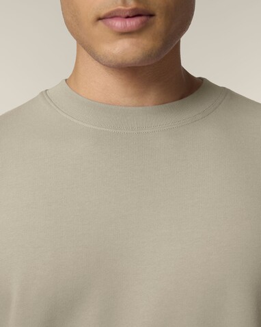 Changer 2.0 - Das Iconic Rundhals-Unisex-Sweatshirt - Stone - XS bedrucken, Art.-Nr. STSU178C358XS