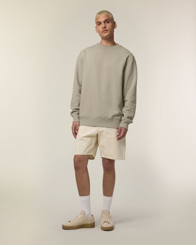 Changer 2.0 - Das Iconic Rundhals-Unisex-Sweatshirt - Stone - XL bedrucken, Art.-Nr. STSU178C3581X