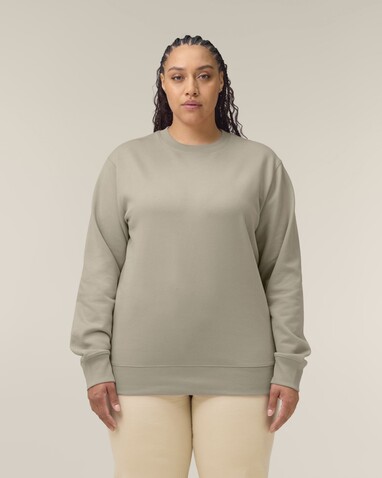 Changer 2.0 - Das Iconic Rundhals-Unisex-Sweatshirt - Stone - XXS bedrucken, Art.-Nr. STSU178C3582S