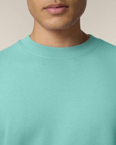 Changer 2.0 - Das Iconic Rundhals-Unisex-Sweatshirt - Pool Blue - XL bedrucken, Art.-Nr. STSU178C3571X
