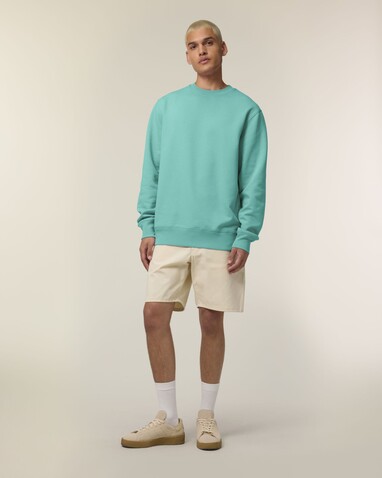 Changer 2.0 - Das Iconic Rundhals-Unisex-Sweatshirt - Pool Blue - XL bedrucken, Art.-Nr. STSU178C3571X