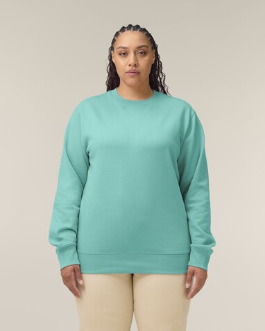 Changer 2.0 - Das Iconic Rundhals-Unisex-Sweatshirt - Pool Blue - XL bedrucken, Art.-Nr. STSU178C3571X