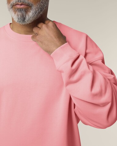 Radder 2.0 - Das Oversized Rundhals-Unisex-Sweatshirt - Pink Joy - XXS bedrucken, Art.-Nr. STSU208C3602S
