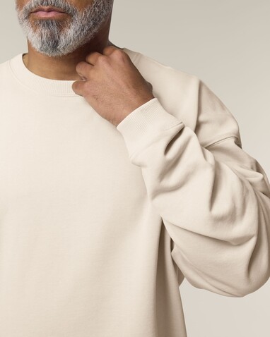 Radder 2.0 - Das Oversized Rundhals-Unisex-Sweatshirt - Cream - XL bedrucken, Art.-Nr. STSU208C3611X