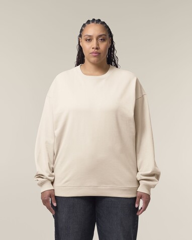 Radder 2.0 - Das Oversized Rundhals-Unisex-Sweatshirt - Cream - XS bedrucken, Art.-Nr. STSU208C361XS Radder 2.0 - Das Oversized Rundhals-Unisex-Sweatshirt - Cream - XS bedrucken, Art.-Nr. STSU208C361XS