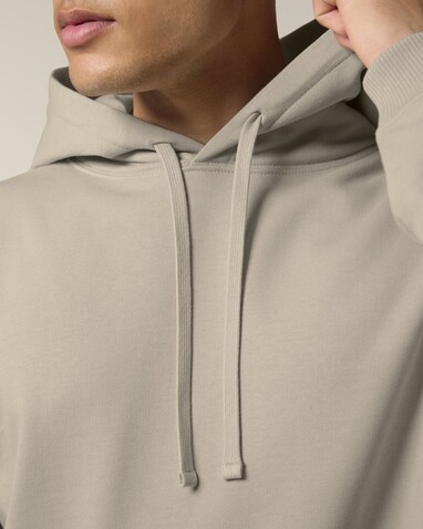 Slammer 2.0 - Der Oversized Unisex-Hoodie - Stone - XS bedrucken, Art.-Nr. STSU209C358XS